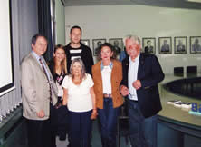 U novom uredu: Boris i Ines Mikšić, prof. dr. sc. Ivan Juraga, direktorica EcoCortec-a Ivana Radić Boršić i Ana Juraga.